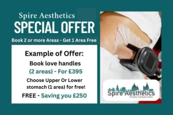 Fat Freezing Promotion Tamworth from Spire Aesthetics - Book Today!