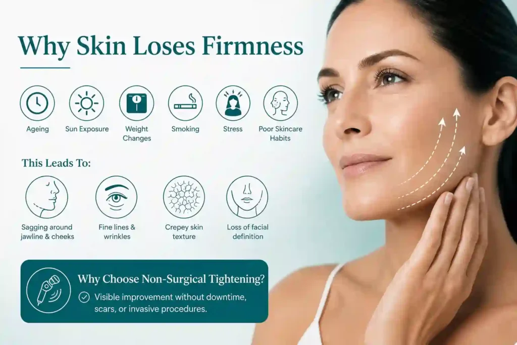 What Makes Skin Lose Firmness and Why Do People Seek Non-Surgical Tightening Tamworth?